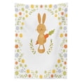 thumbnail image 3 of Ambesonne Funny Tablecloth Rectangular Table Cover, Smiling Rabbit Summer, 60"x84", Multicolor, 3 of 4