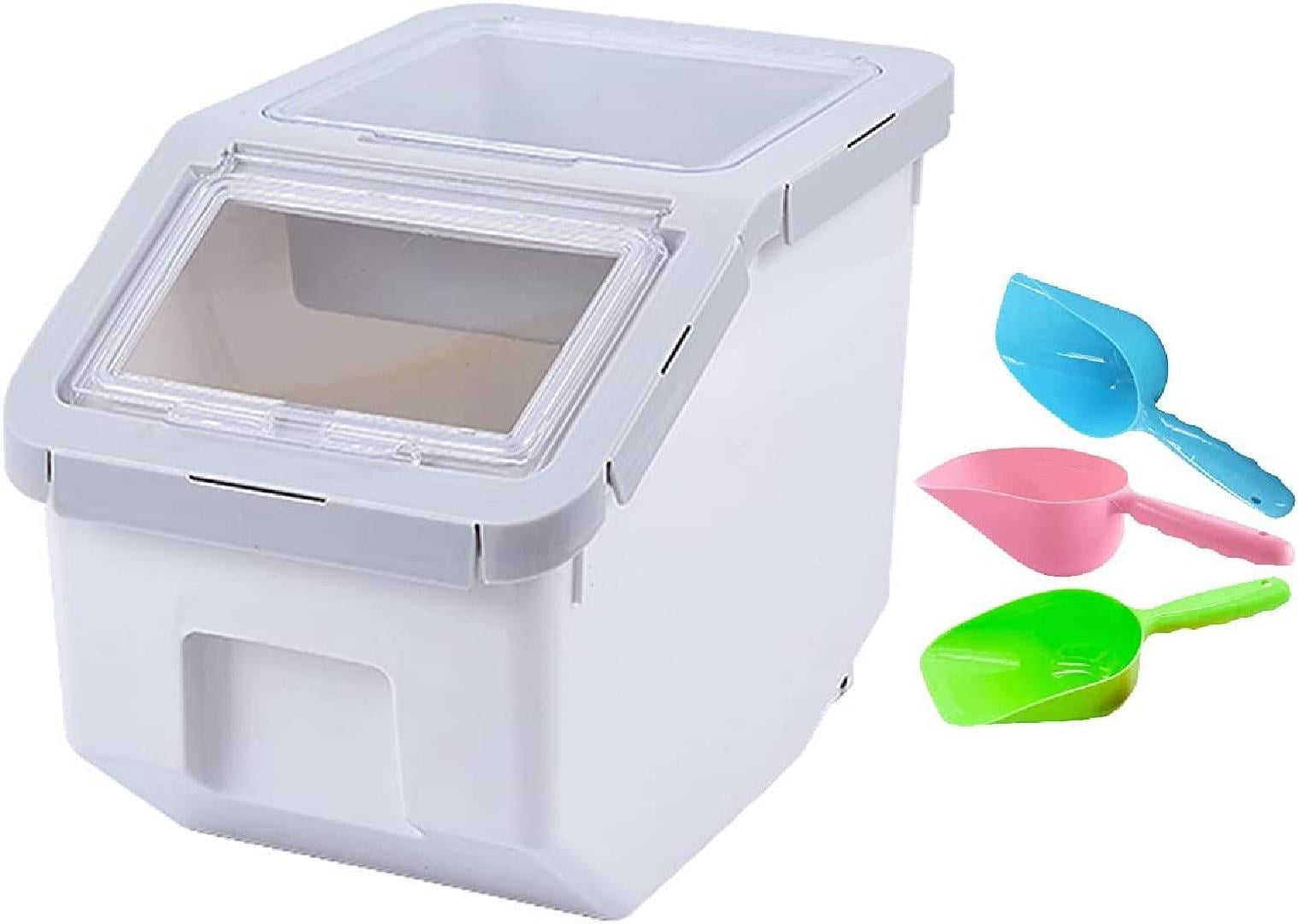 Large Dog Food Storage Container Airtight Box & Bulk Dry Food Storage