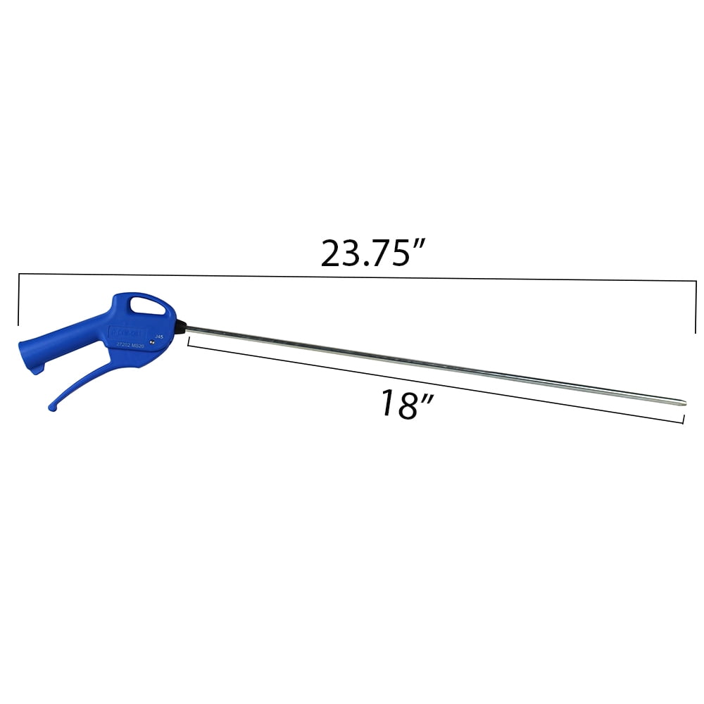 Prevost 1/4" NPT Blow Gun Compressed Air Blowgun Tool 27202 MS20 Straight Metal
