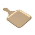 thumbnail image 1 of Bandeja de acero inoxidable DYNWAVEMX para servir postres y pasteles con asa portátil reutilizable 30cmx18cmx1cm, 1 of 8