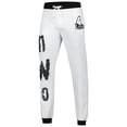 thumbnail image 2 of Men's White nWo Chenille Sweatpants, 2 of 3