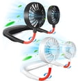 thumbnail image 1 of Ventilador de cuello portátil JUANANIUG Batería recargable de 1800 mAh, 1 of 7