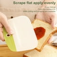 thumbnail image 2 of Shoreew Dough Scraper with Measuring Scale BPA Free Dishwasher Safe Multifunction Pastry Bread Cake Pizza Food Bench Cutter Kitchen Baking Tools, 2 of 6