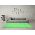 thumbnail image 3 of Ahgly Company Indoor Rectangle Abstract Emerald Green Modern Area Rugs, 8' x 10', 3 of 4