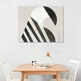 thumbnail image 2 of Orinice  Abstract Boho Wall Art Prints Minimalist Aesthetic Wall Images Decor，Beige Wall Art,Aesthetic Wall Decoration Aesthetic Poster. 20x16in, 2 of 6