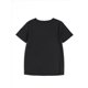 thumbnail image 3 of Women's Casual T-Shirt, Cat & Coffee Graphic, Round Neck, Short Sleeve, All Seasons - Black, 3 of 6