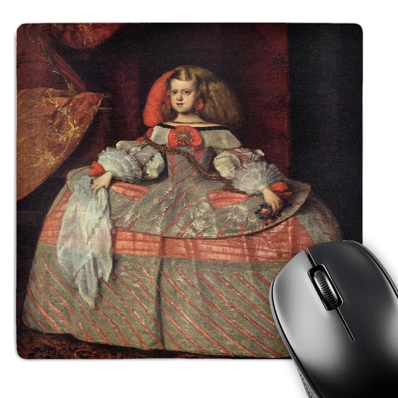3dRose, The Infanta Margarita, c. 1658-60 by Diego Velazquez de Silva, MousePad