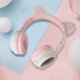 thumbnail image 1 of Auriculares con Oreja de Gato, Auricular de Cancelación de Ruido Auriculares Diadema Ajustable Para Teléfonos, 1 of 7