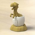 thumbnail image 3 of Silicone Tea Infuser Dinosaur Shaped Tea Filter Silicone Tea Infuser Reusable Tea Bag Strainer, 3 of 7