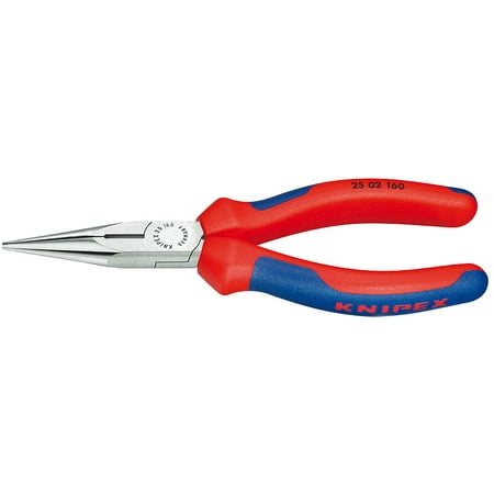 UPC 843221000035 product image for Knipex 2502160SBA Chain Nose Side Cutting Pliers (Radio Pliers) With Multi-Compo | upcitemdb.com