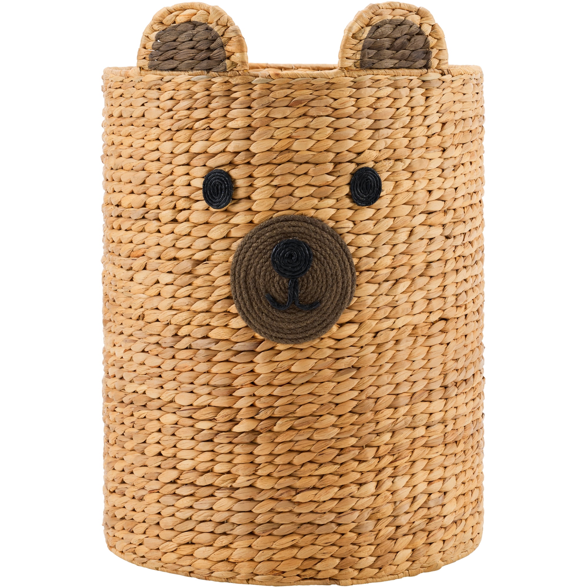 Best Choice Products Kids Large Bear Laundry Hamper, Handwoven Basket, Nursery & Kids Room Storage, 26 Gallon