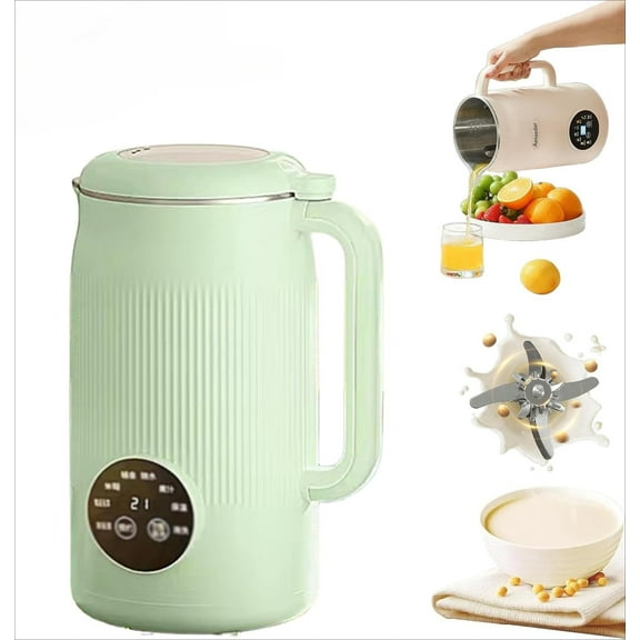 The 8-In-1 Multifunction Nut Milk & Juice Maker, Automatic Plant-Based Milks Blender, for Nuts, Oat, Soy Milks