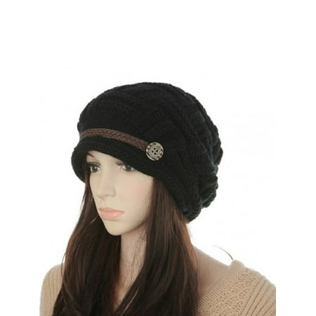 - Soft Warm Wool Hat Cap Winter Fleeced Inside Thick Ear Flaps Women Fashion