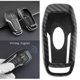 thumbnail image 2 of Fibra de carbono ABS Remote Key Fob Case Cover Chain para Style01, 2 of 9