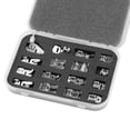 thumbnail image 2 of Mistaha Sewing Machine Presser Feet Set 16PCS Professional Sewing Crafting Presser Foot Feet for Janome Brother Singer Sewing Machine Parts & Accessories Blind Stitch Darning Presser Feet Kit, 2 of 6