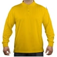 thumbnail image 3 of First Class Tactical Performance Long Sleeve Polo Shirt - Light Gray - XL, 3 of 10