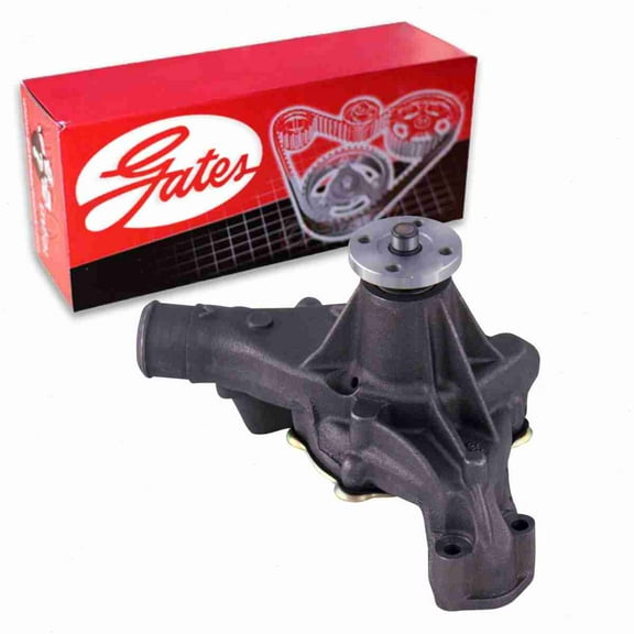 Gates Engine Water Pump compatible with Chevrolet S10 4.3L V6 1988-1995