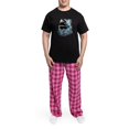thumbnail image 5 of CafePress - Awesome Shark Art! Men's Dark Pajamas - Men's Dark Loose Fit Cotton Pajama Set, 5 of 7