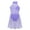 Lavender, variant on Eandarui Kids Girls Lyrical Contemporary Dance Costume Dress Ballet Dance Dress Mesh Color Block Lavender 6