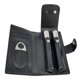 thumbnail image 1 of Estuche para de material cuero PU para 2 con y de tubos - Tamaño perfecto para bolsillos de , carrito s Hugo 1pc Cigar Case Holder, 1 of 8
