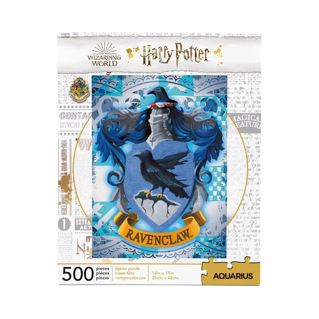 Puzle AQUARIUS Harry Potter con el escudo de Ravenclaw, 500 piezas