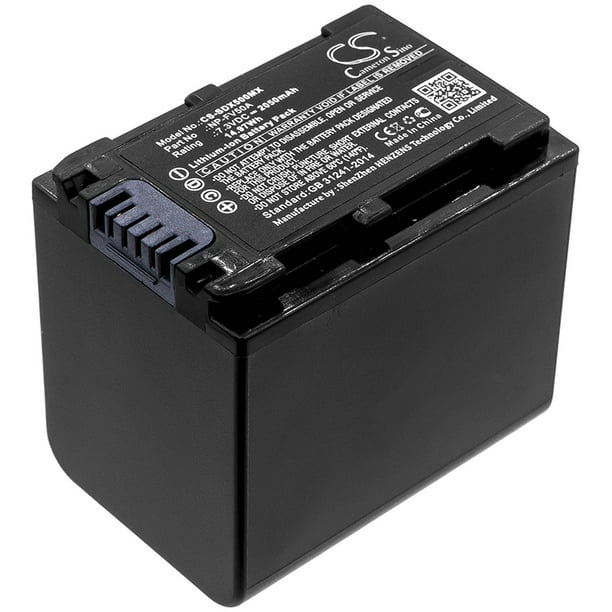 Battery for Sony HDR-CX625 HDR-CX680 HDR-PJ620 NEX-VG30 NP-FV50A