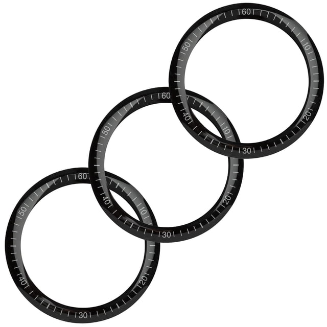 Protector de Pantalla de Vidrio Templado Focus 40mm para Garmin Paquete de 3