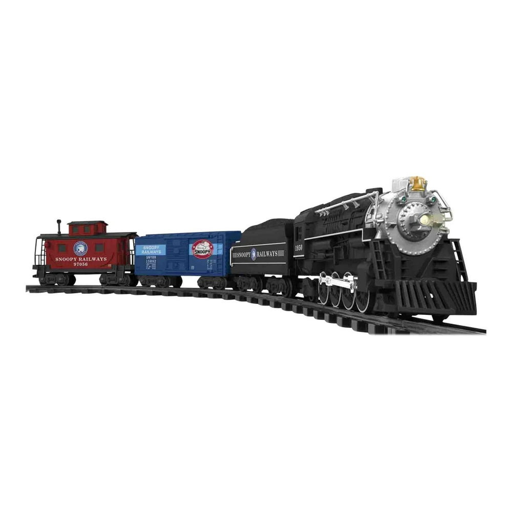 Lionel G Scale Snoopy Railroad Manual Model Train Set