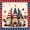 Patriotic 03, variant on Manfei Watercolor Vintage Truck Queen Bedding, Festive USA Flag Bedding Comforter Set Queen, Navy Reversible 7pcs