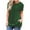 Green, variant on Women's Workout Tshirt Tops Relaxed Fit Crew Neck Stretch Running Tunic Shirts Short Sleeve Athletic Comfy Soft Yoga Tops