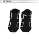 thumbnail image 5 of Calcetines de ciclismo anti-fricción l Calcetines de bicicleta al aire libre negros unisex 1 par con diseño cuadrado a color reflectante, 5 of 6