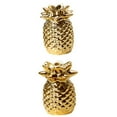 thumbnail image 1 of 2 Piezas De Piezas De De Cerámica Esmaltadas En Oro, Pequeñas Y Grandes, Bellamente Esculpidas Con Detalles Realistas, 1 of 9