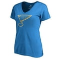 thumbnail image 2 of Women's Blue St. Louis Blues Team Alternate V-Neck T-Shirt, 2 of 3