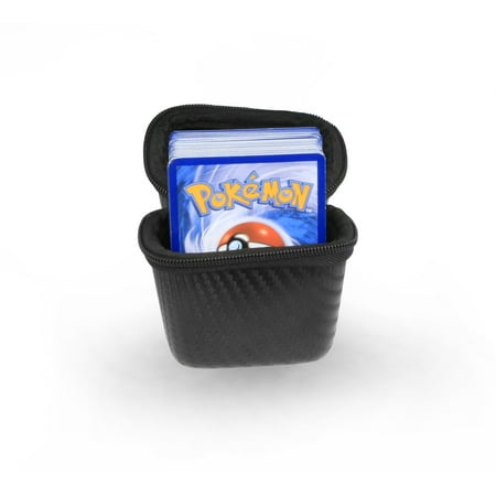 Trading Card Holder Fits Up to 100 Pokemon TCG Pokemon Cards in Water-resistant Case - INCLUDES CASE (Best Fire Pokemon In Ruby)