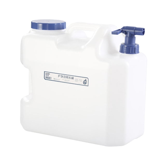 Jarra de agua para acampar Contenedor de agua Contenedor de transporte con asa portátil Dispensador de bebidas para cocinar al aire libre Conducción e 18L
