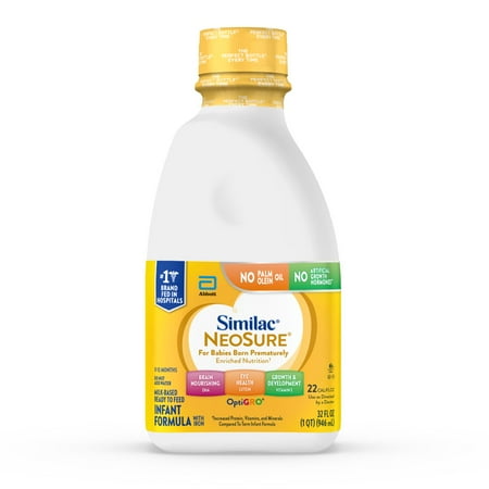 UPC: 0070074574561 | Similac NeoSure Premature Post-Discharge Ready-to-Feed Baby Formula 32-fl-oz Bottle