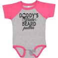 thumbnail image 3 of Inktastic Daddys Little Beard Puller Boys or Girls Baby Bodysuit, 3 of 5