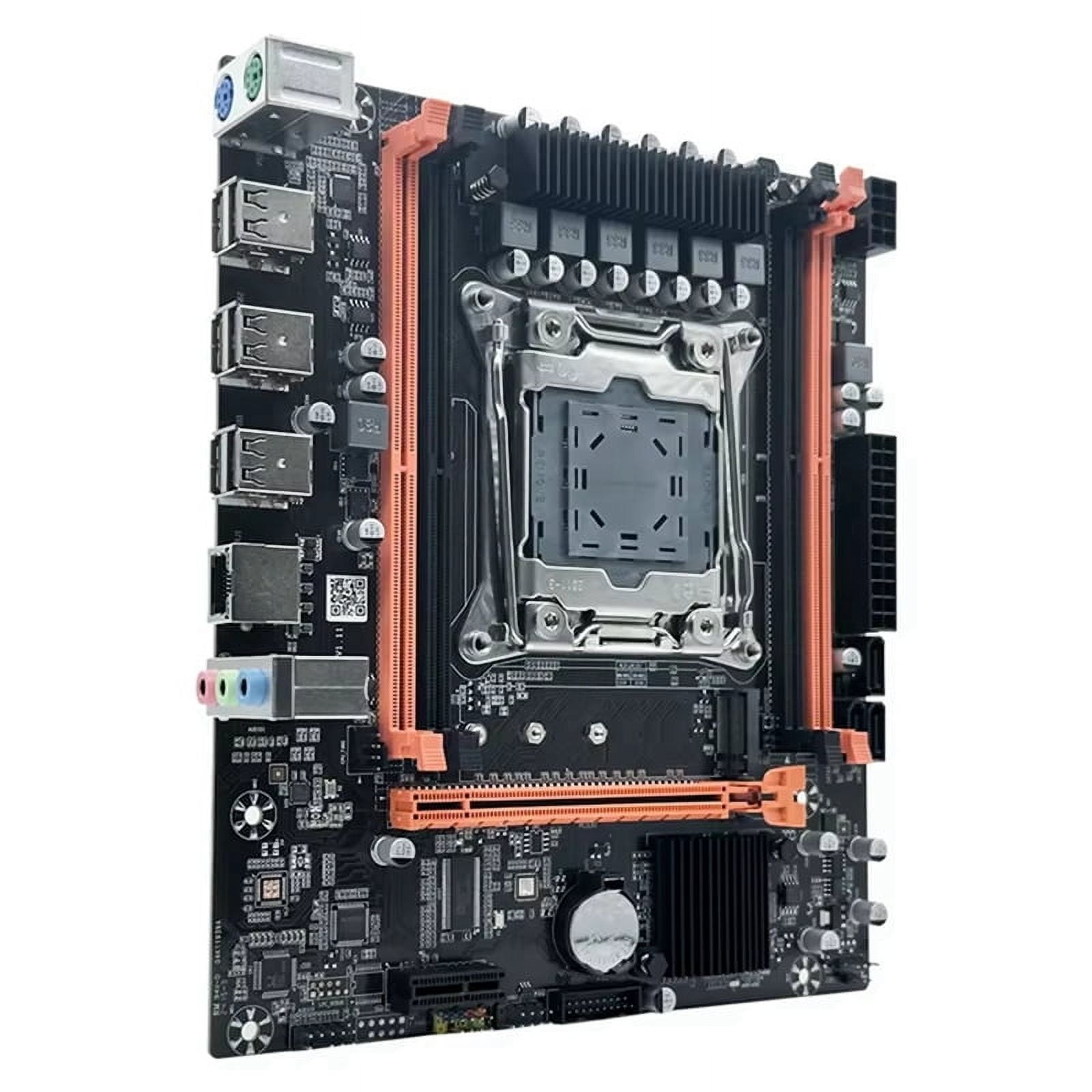 X99E Desktop Motherboard Dual Channel Supports 4XDDR4 RECC RAM PCIE X16 NVMe Gigabit LAN Card Computer Motherboard