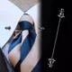 thumbnail image 1 of 2 alfileres de corbata para cuello de camisa de hombre, 70 mm ER, 1 of 5