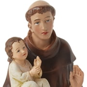 12 Inch Saint Anthony Holy Figurine Religious Decoration Statue Decor