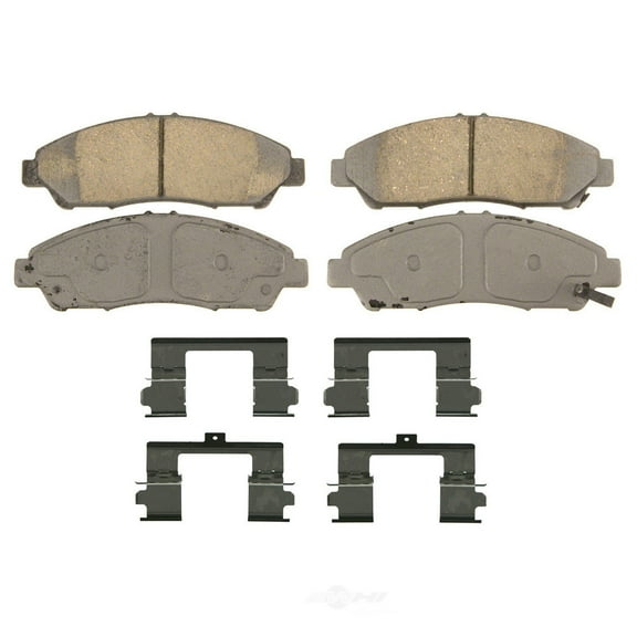 Wagner ThermoQuiet QC1280 Ceramic Disc Brake Pad Set Fits select: 2007-2013 ACURA MDX, 2010-2013 ACURA ZDX