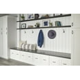 thumbnail image 3 of Elements 993-96 Aiden 3-3/4" Center To Center Arch Bow Cabinet Handle / Drawer Pull - Grey, 3 of 6
