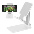 thumbnail image 1 of Adjustable Mobile Phone Holder, Retractable Stand For Desktop, Play While Charging, Stable Support, Convenient Port Access, 1 of 8