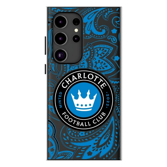 Keyscaper  Black Charlotte FC Galaxy Magnetic Bump Case