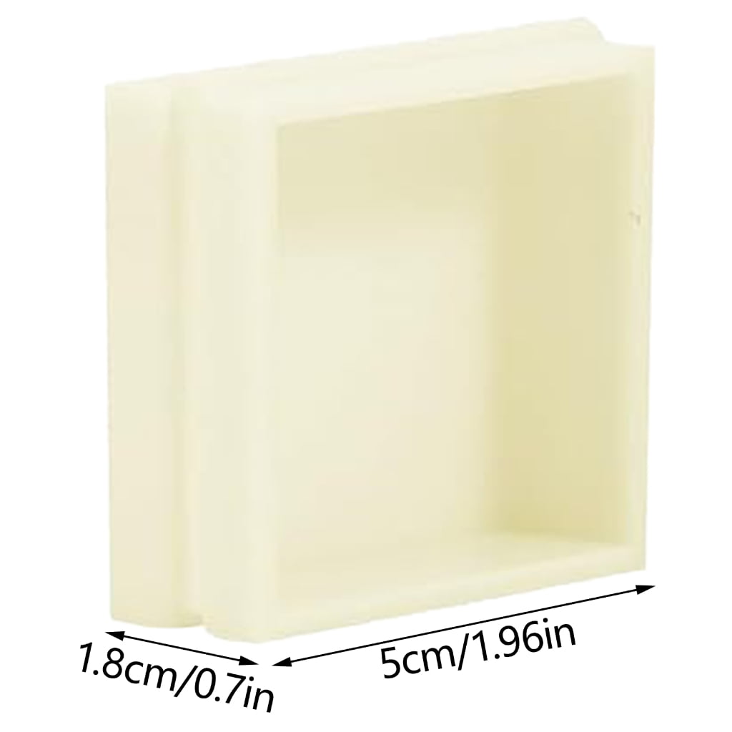 Oasiva Multipurpose Resins Casting Mold Housing Customizable Size Frames for Soap and Candle Making Kits with Binders Clip