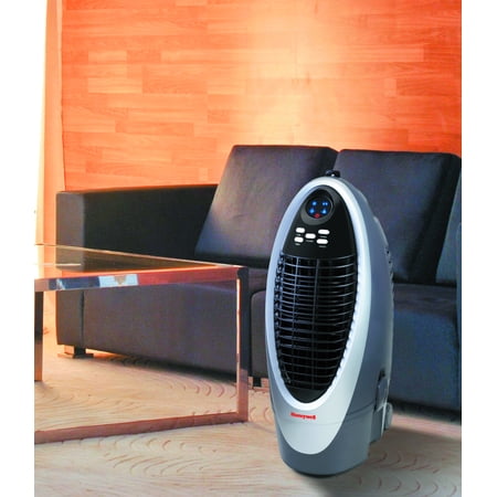 Honeywell 300 CFM 120 V Indoor Evaporative Air Cooler, Portable Swamp Cooler, with Remote Control