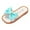 Blue, variant on adviicd Unisex Children Slippers Thick Sole Comfort Footed Casual Slide Open Toe Flat Slippers for Beach,Pool,Bathroom (Blue,12.5)