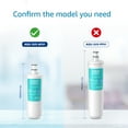 thumbnail image 3 of 1 Pack AQUACREST 3US-AF01 Under Sink Water Filter, Compatible with Filtrete Standard 3US-AF01, Aqua-Pure AP Easy CS-FF, Whirlpool 4306791, 4306809, 4306817, 4306825, 3 of 10