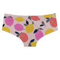 thumbnail image 6 of Fulorrnie Underwear for Women Breathable Seamless Cute Comfort Panty Briefs Cheeky Hiphuggers Panties, Yellow, XXL, 6 of 6