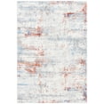 thumbnail image 3 of SAFAVIEH Amelia Topher Abstract Area Rug, Ivory/Rust, 5'5" x 7'7", 3 of 12